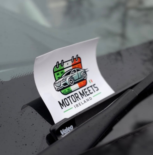 Motor Meets Ireland Logo Sticker